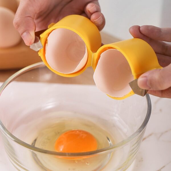 Egg Shell Opener Egg Beater Kitchen Baking Tools Kitchen Cooking Accessories Tools Egg Beating Tool Kitchen Gadgets - Image 3